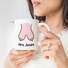 Funny Mr Mrs mug Engagement Gift for Her Him Newlywed Present Wedding Gift for Bride Groom Humour Gift for Wife Husband Fiancee New Home