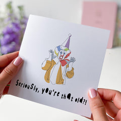 Happy Birthday Card Funny Card For Dad Mum Grandma Grandad Friend For 30 40 50 60 70 80 90 100 Age With Seriously, You Are That Old