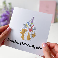 Happy Birthday Card Funny Card For Dad Mum Grandma Grandad Friend For 30 40 50 60 70 80 90 100 Age With Seriously, You Are That Old