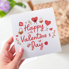 Happy Valentine's Day Card Romantic Greeting for Husband, Wife Boyfriend Girlfriend Partner Perfect Valentine's Gift for Loved Ones