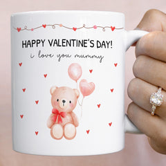 Happy Valentine’s Day Mummy Mug – Valentine Gift for New Mum