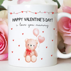 Happy Valentine’s Day Mummy Mug – Valentine Gift for New Mum
