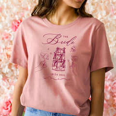 Hen Party T-Shirts for Bridal Party Outfit Bride Bridesmaid Maid of Honour Mother of Bride or Groom Fun Celebration Design