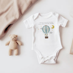 I Love You to the Moon and Stars Daddy Baby Bodysuit or Bib First Father's Day Outfit Cute Gift for New Dad from Baby Keepsake