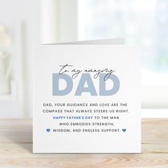 Father's Day Card With Name Gift Card For Daddy Dad Son Daughter 1St Father's Day Daddy Baby Fathers Day Amazing Dad Greeting Card For Dada