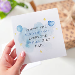 Card For Dad Dad's Birthday New Dad Pregnancy Announcement Happy Father's Day Gift Card The Best Daddy Card Funny Card My Dad Greeting Cards