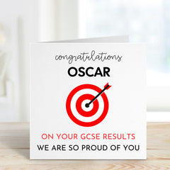 Gcse Result Day Card Congratulations Card With Name Gift Card For Her Him Personalised On Your Gcse Result Son Daughter Nephew Niece