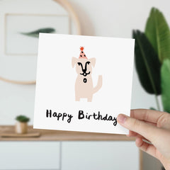 Happy Birthday Card Funny Cute Dog Picture For Him Her Boyfriend Girlfriend Kids For Dog Lover For Pet Owners Greeting Card Dog Owner Card