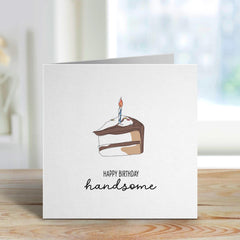 Card For Boyfriend Husband Son Personalised Birthday Card For Him Friend Little Boy Son Nephew Happy Birthday Handsome Greeting Gift Card