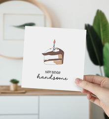 Card For Boyfriend Husband Son Personalised Birthday Card For Him Friend Little Boy Son Nephew Happy Birthday Handsome Greeting Gift Card