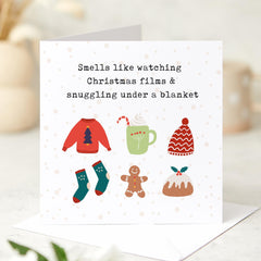 Cosy Christmas Card Merry Christmas With Cute Christmas Design Xmas Gift Card For Him Her Family Friend Greeting Card Christmas Lover