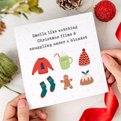 Cosy Christmas Card Merry Christmas With Cute Christmas Design Xmas Gift Card For Him Her Family Friend Greeting Card Christmas Lover