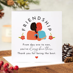 Friendship Card Christmas Birthday Thank You Card For Her To The Best Friend Girl Power True Friends Work Colleague Long Distance