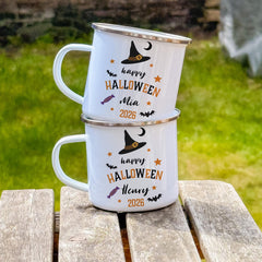Personalised Halloween Mug, Custom Name Kids Mug, Halloween Gift
