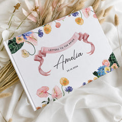 Letters to the Bride Guest Book | Bride to Be Gift | Wedding Memory Keepsake for Her