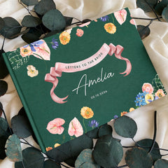 Letters to the Bride Guest Book | Bride to Be Gift | Wedding Memory Keepsake for Her