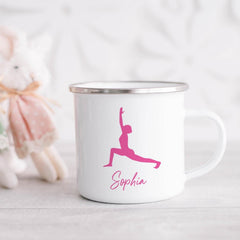 Personalised Gymnastics Gift Mug Custom Name Kids Cup