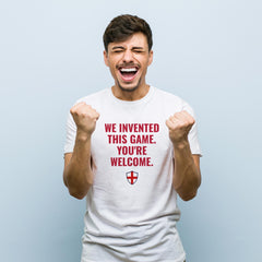 Invented the Beautiful Game World Cup 2026 T-Shirt Funny England Football Fan Gift for Match Day