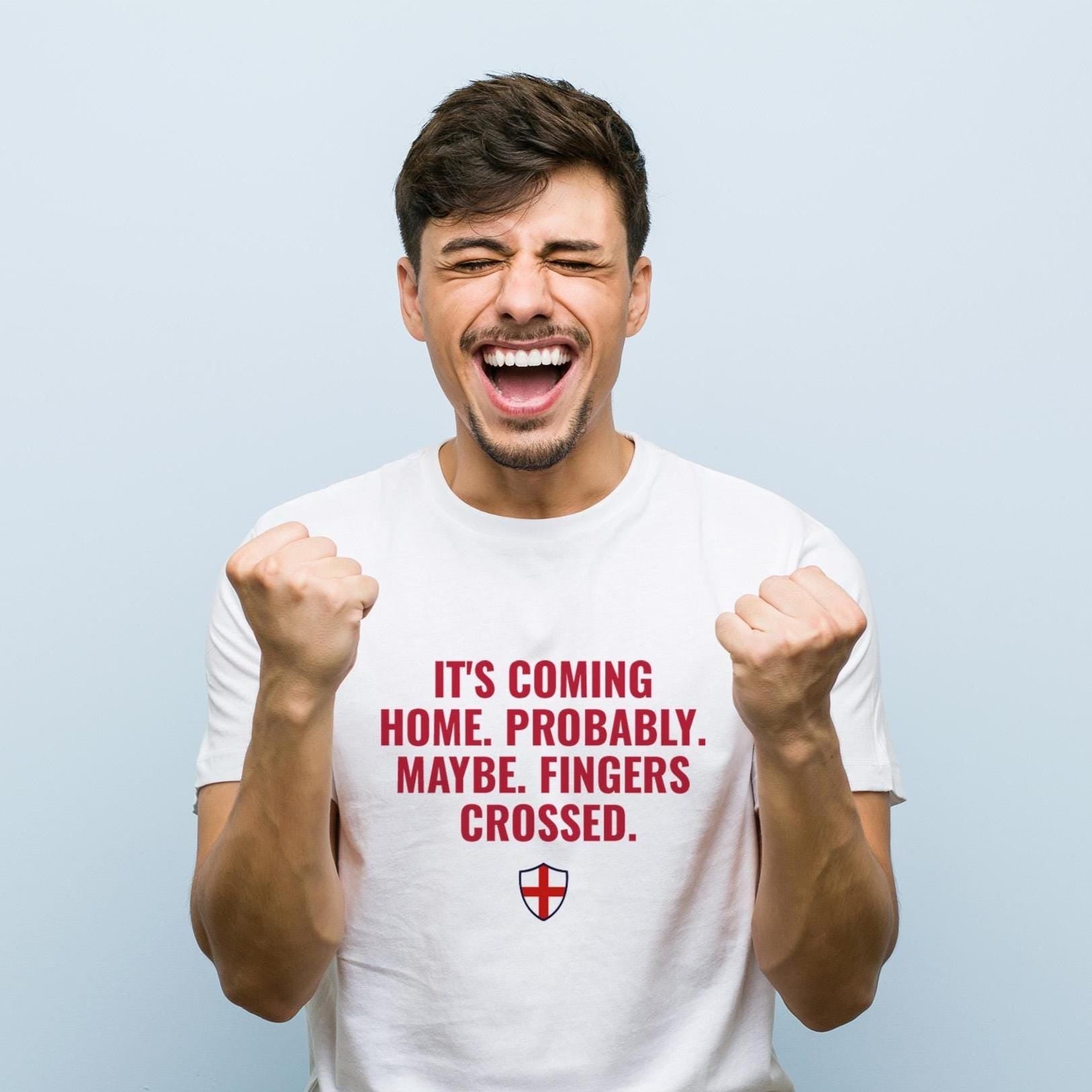 It's Coming Home T-Shirt Funny England Football Fan Gift for Euros and World Cup Supporters