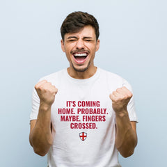 It's Coming Home T-Shirt Funny England Football Fan Gift for Euros and World Cup Supporters