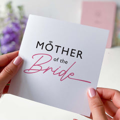 Mother Of The Bride Card Congratulations On Your Wedding Day Card Wedding Card Newlywed Gift Greeting Cards For Brides Mum Gift Card