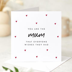 Mother's Day Card Thoughtful Gift for Mum Heartfelt Appreciation Keepsake Card for Her Special Mothers Day Message New Mummy