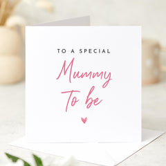 Mummy to Be Card Baby Shower Mother's Day Card Thoughtful Gift for Mum to Be Pregnancy Keepsake Card for Expecting Mother