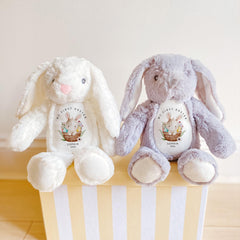 My First Easter Bunny Soft Toy – Personalised Plush Gift for Baby Girl or Boy Nephew Niece Son Daughter Grandson