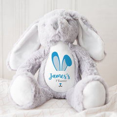My First Easter Bunny Soft Toy With Name Baby Girl 1st Easter Gift 35 Cm Baby Keepsake Pink Blue Teddy