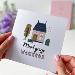 New Home Card Mortgage Wankers New House Card For Friends And Family House Warming Card New Place Congratulations Housewarming Card