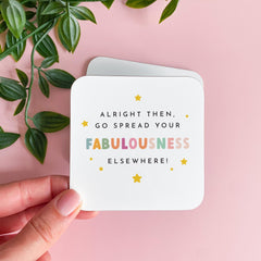 New Job Gift for Colleague Retirement Gift Funny Leaving Work Keepsake for Good Luck Present Coworker Friend Leaving