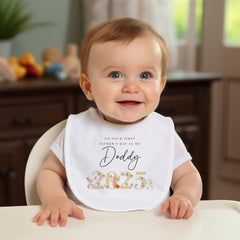 On Your First Father's Day as My Daddy Bodysuit or Bib 1st Father's Day 2025 Outfit New Dad Daddy Father Gift From Baby to Dad