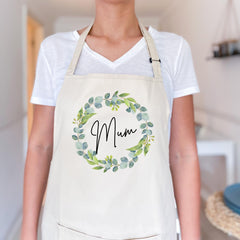 Personalised Apron Gift for Mum Grandma Friend Women Her Sister Birthday Christmas Mother's Day