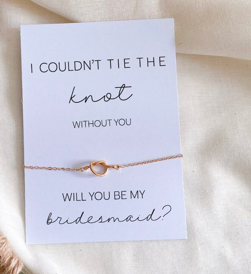 Personalised Bridesmaid Proposal Gift Set, Will You Be My Bridesmaid Set, I Couldn'T Say I Do Without You Wedding Gift