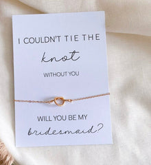 Personalised Bridesmaid Proposal Gift Set, Will You Be My Bridesmaid Set, I Couldn'T Say I Do Without You Wedding Gift