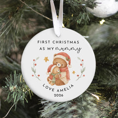 Personalised First Christmas Ornament, Family Christmas Gift
