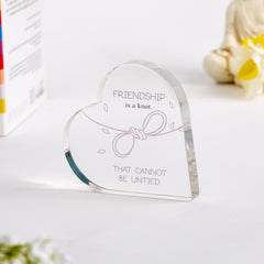 Personalised Friendship is a knot that cannot untied Keepsake Gift for Her Friend Christmas Thank You Best Friend's Birthday Soul Sister