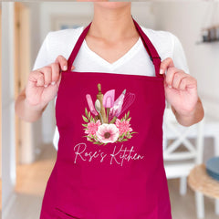 Personalised Gift for Her Kitchen Apron Gift for Mum Grandma Nanny Stepmum Godmum Best Friend Mother's Day Birthday