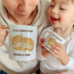 Personalised Mum & Child Mug Gift - Custom Mother’s Day Set