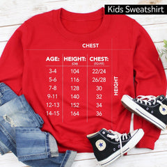 Red Merry Christmas Jumper With Gold Letters Unisex Adult & Kids Sizes Matching Family Jumpers Christmas Shirt