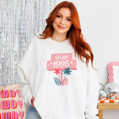 Retro Style Limited Edition Birthday Jumper for Her Women Vintage Year Sweatshirt 21st 30th 40th 50th 60th