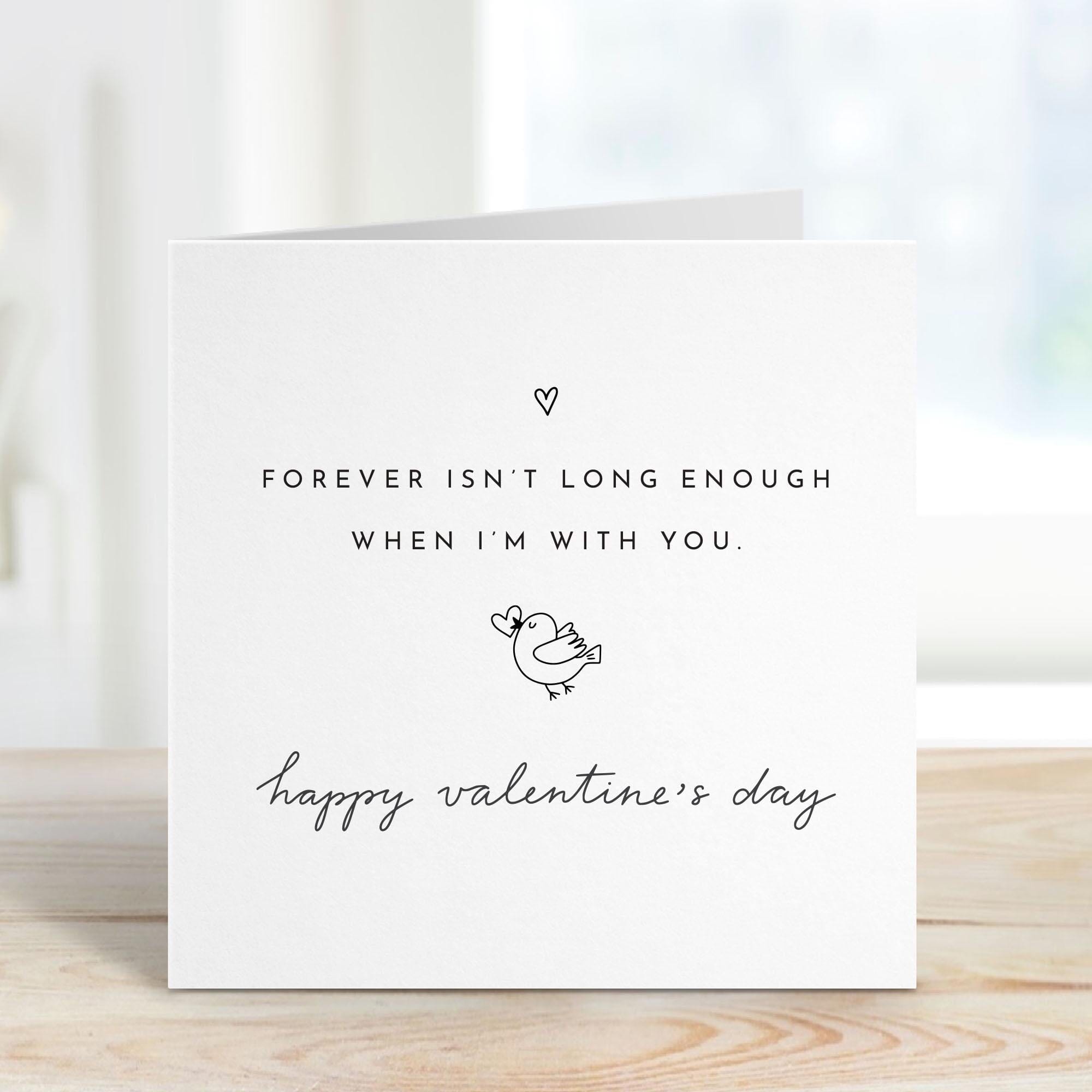 Romantic Valentine's Day Card for Husband Wife Partner Boyfriend ...