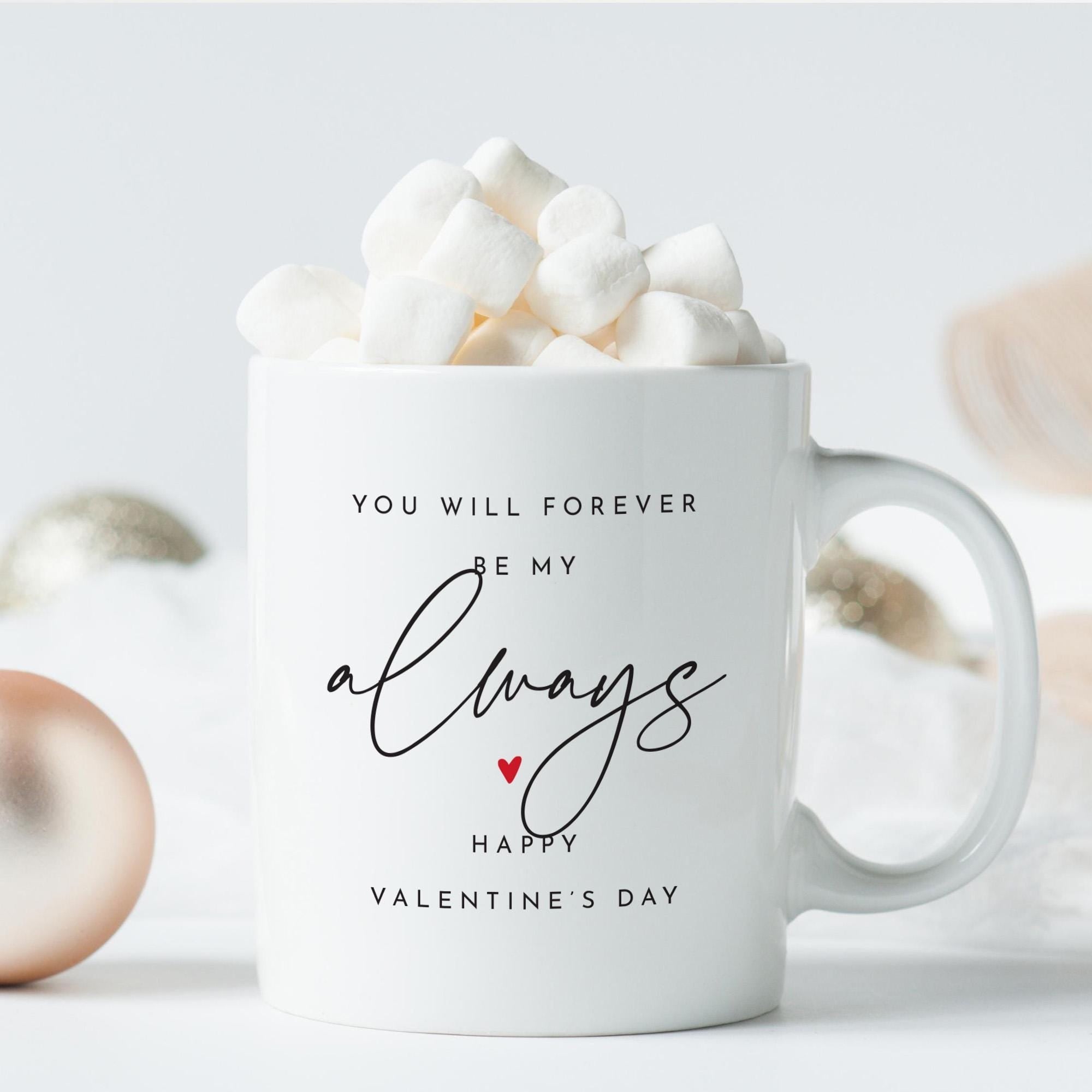 Romantic Valentine’s Day Mug – Love Gift for Boyfriend, Girlfriend, Husband, Wife