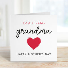To A Special Step - mum Mother’s Day Card Greetings Card for Stepmother Keepsake from Stepson Stepdaughter Gift Card First Happy Mothers Day