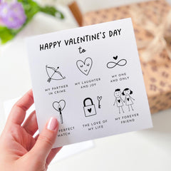 Valentine's Day Card For Husband Wife Boyfriend Girlfriend Fiancee Partner Thoughtful Love Card For Him Or Her Cute Romantic Gift Idea