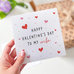 Valentine's Day Card For Wife Romantic Card For Her Thoughtfulvalentine's Day Gift For Spouse Cute And Loving Card For Your Wife