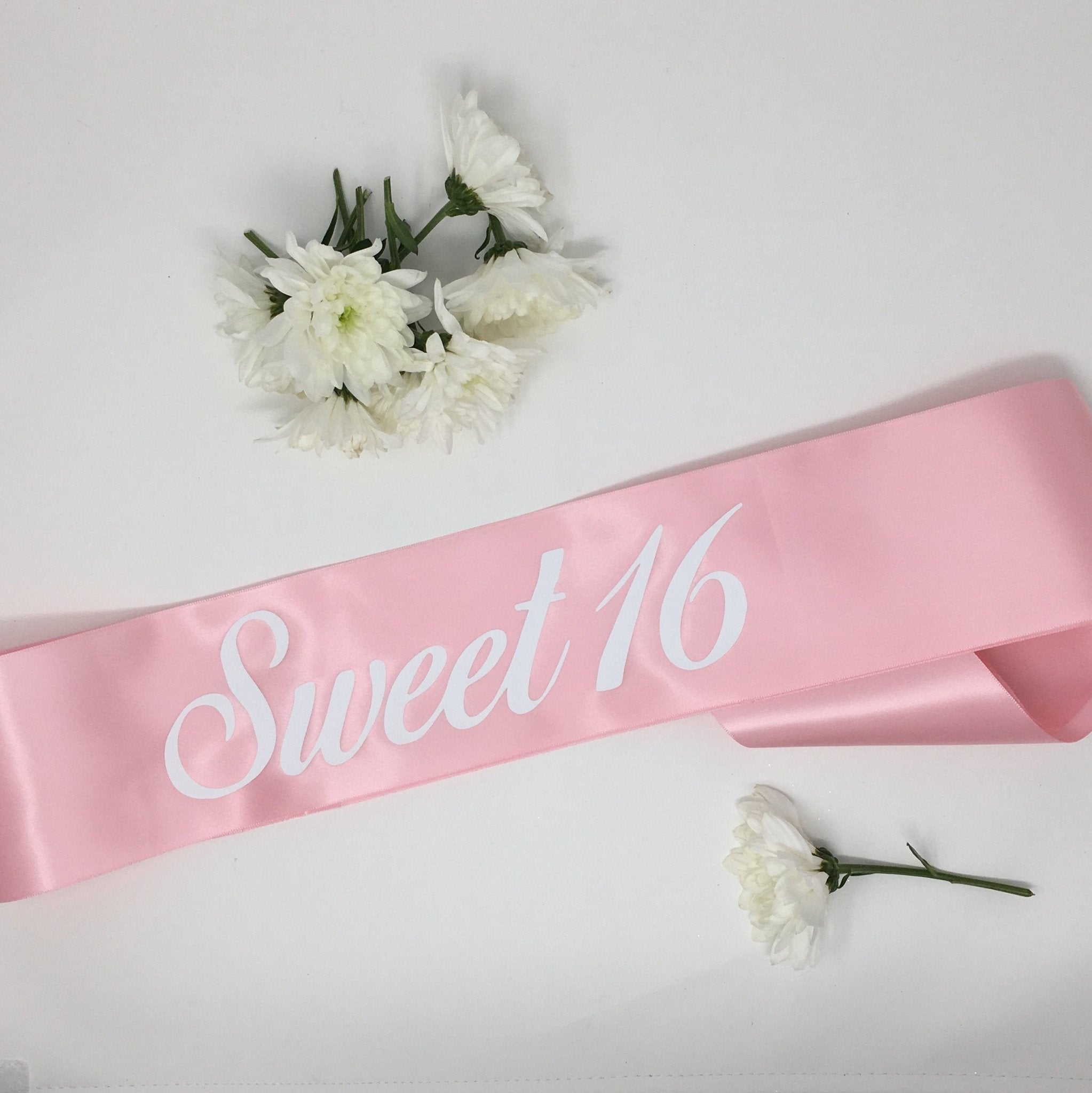 16th Birthday Sash Sweet 16th Sash
