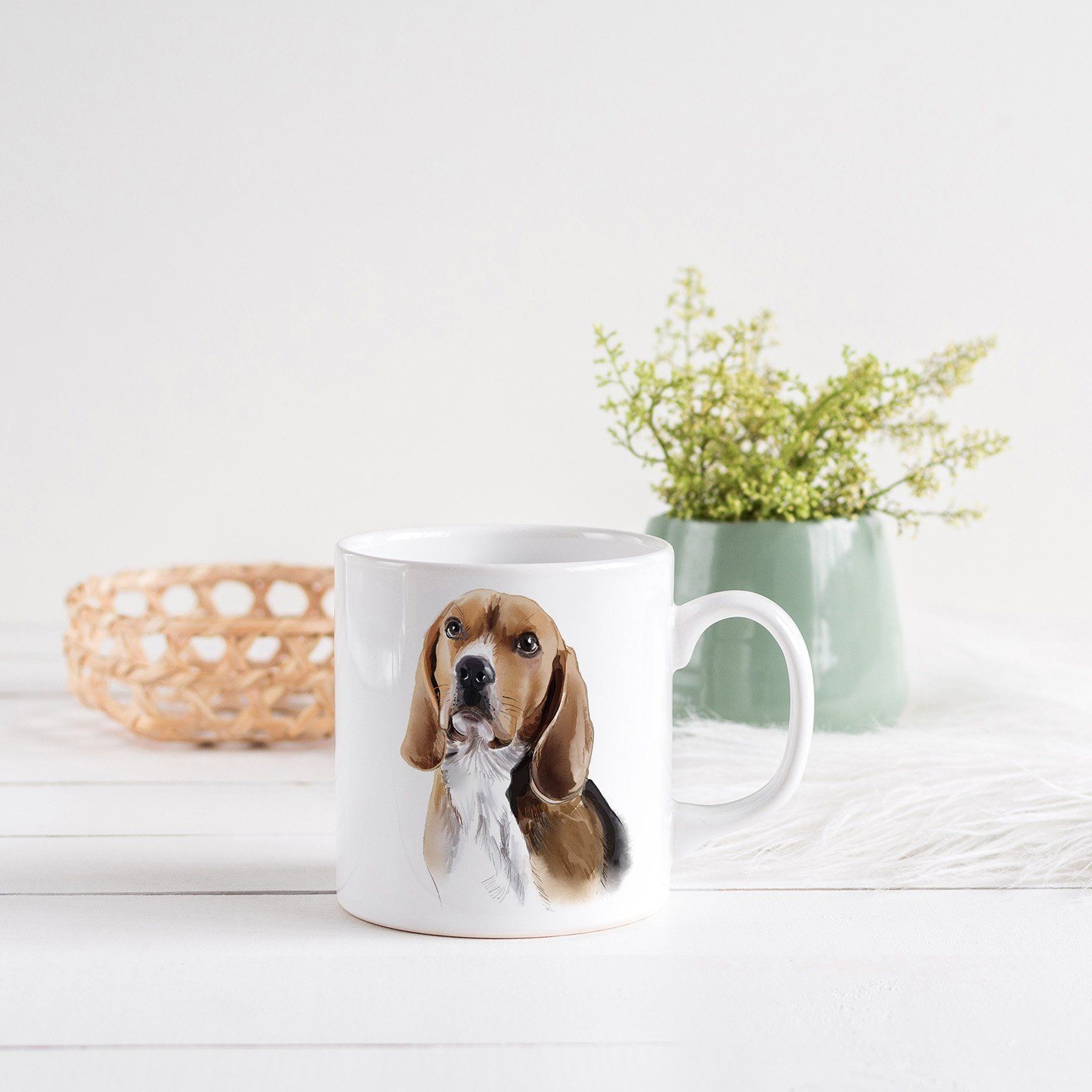 Beagle Mug, Birthday Gift For Dog Lovers, Animal Lover Gift, Pet Mug