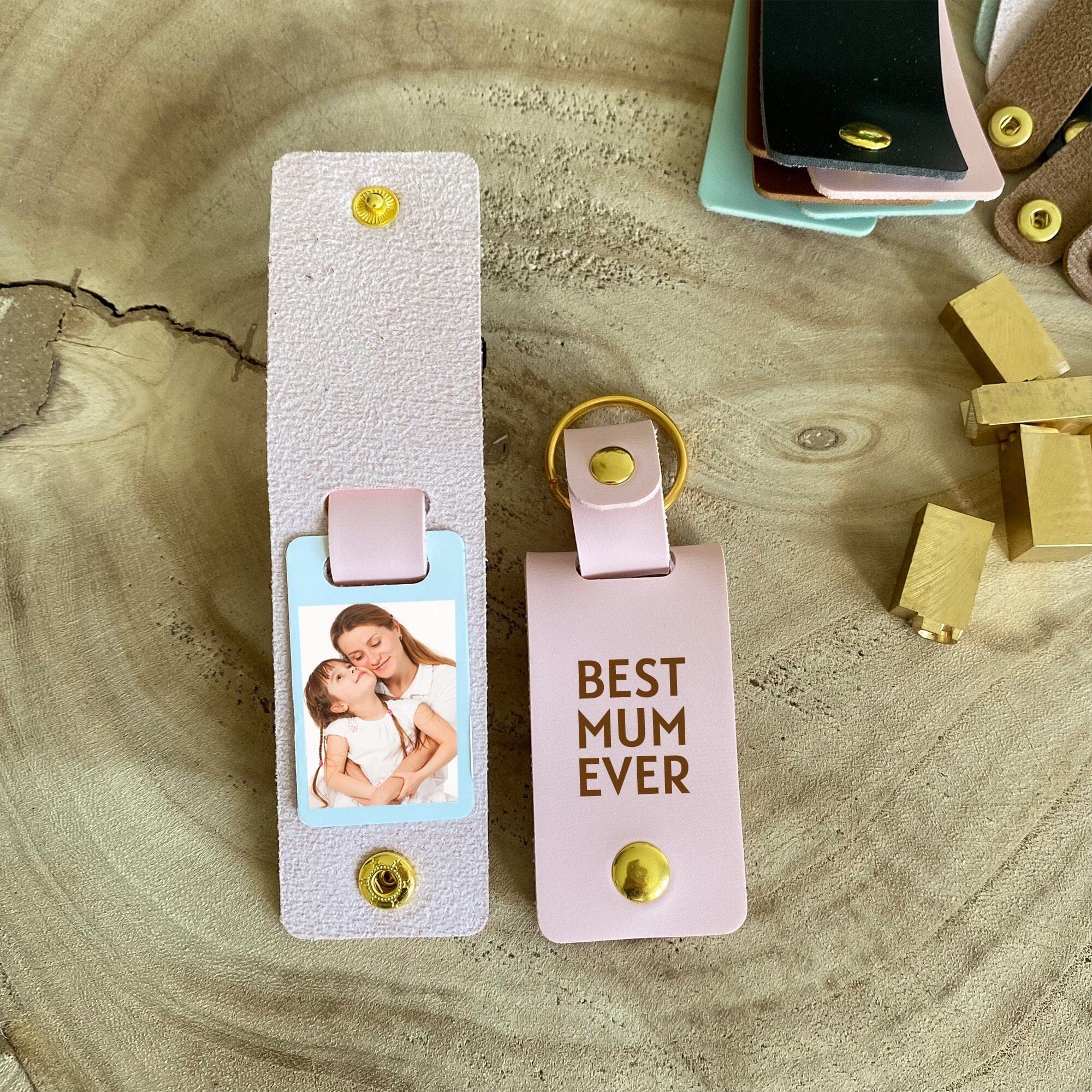 Best Mum Ever Photo Keyring, Available for grandma auntie mummy, Mother's Day Keychain gift for her