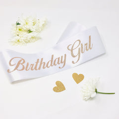 Birthday Sash, Birthday Girl Sash, Party Sash